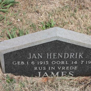 JAMES Jan Hendrik 1915-1983