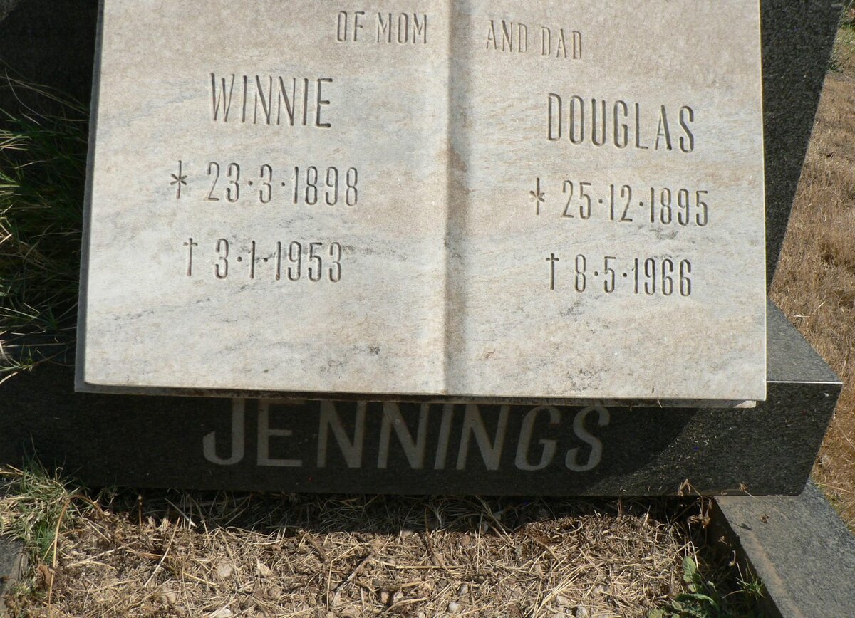JENNINGS Douglas 1895-1966 &amp; Winnie 1898-1953
