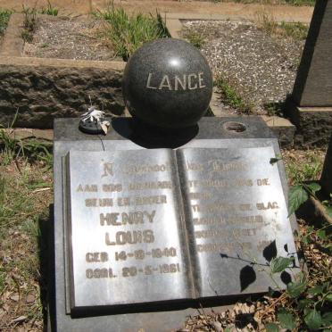 LANGE Henry Louis 1940-1961