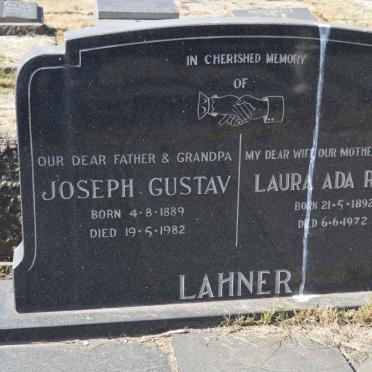 LAHNER Joseph Gustav 1889-1982 &amp; Laura Ada Rose 1892-1972
