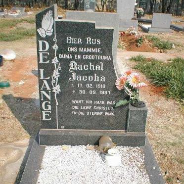 LANGE Rachel Jacoba, de 1918-1997