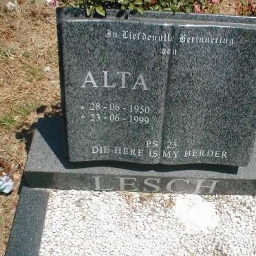LESCH Alta 1950-1999