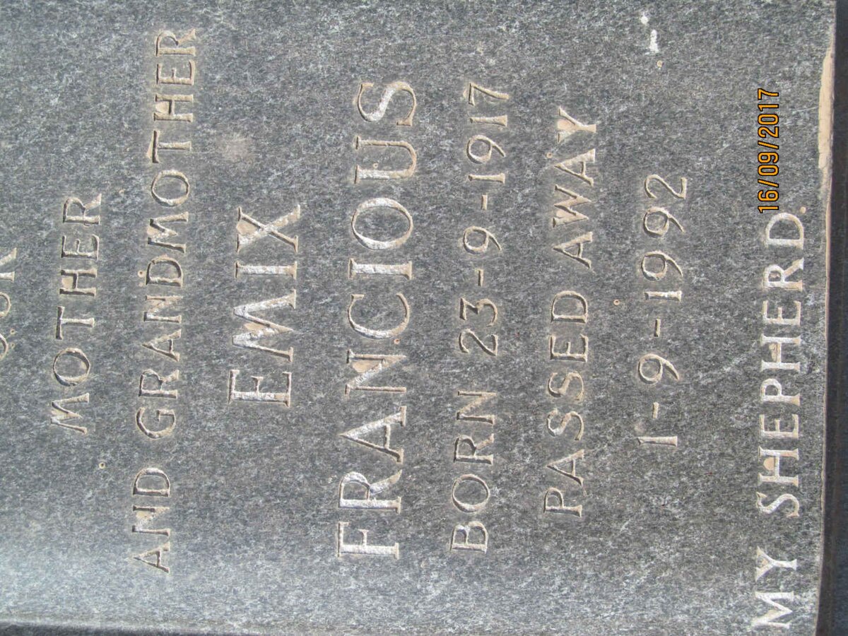 LEE Peter Sarel 1912-1977 &amp; Emix Francious 1917-1992