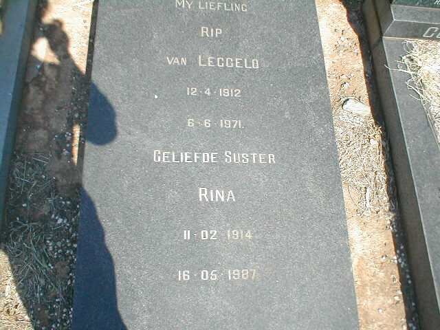 LEGGELO Rip, van 1912-1971 :: Rina 1914-1987