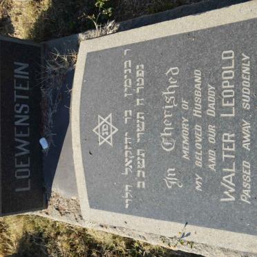 LOEWENSTEIN Walter Leopold -1961