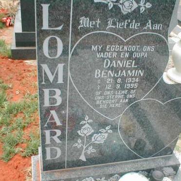 LOMBARD Daniel Benjamin 1934-1995