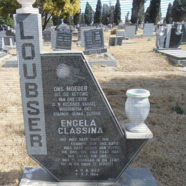 LOUBSER Engela Classina 1943-1994