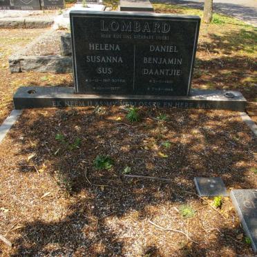 LOMBARD Daniel Benjamin 1910-1964 &amp; Helena Susanna BOTHA 1917-1977 :: LOMBARD Daniel Christiaan 1964-1978