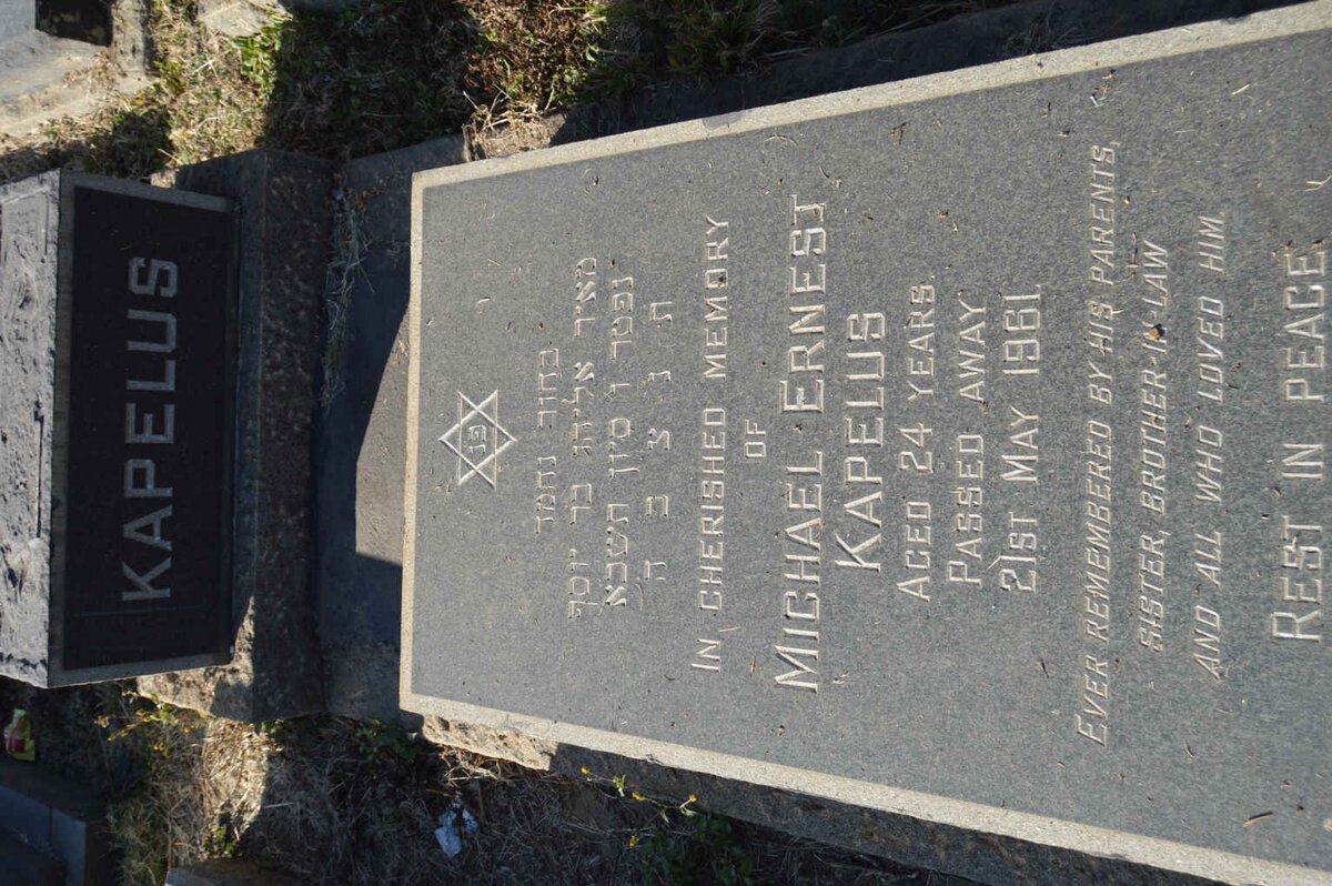 KAPELUS Michael Ernest -1961