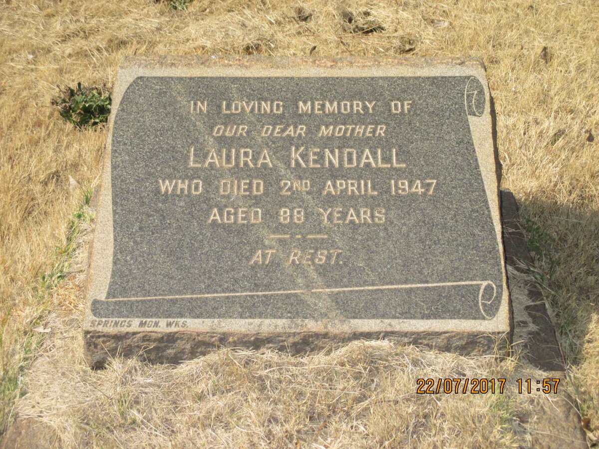 KENDALL Laura -1947