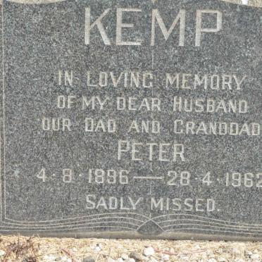 KEMP Peter 1896-1962