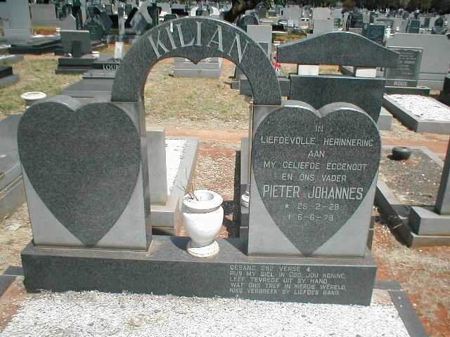 KILIAN Pieter Johannes 1928-1978