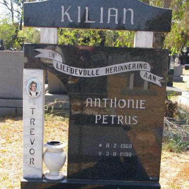 KILIAN Dirk Cornelius 1940-2006 :: KILIAN Anthonie Petrus 1968-1990