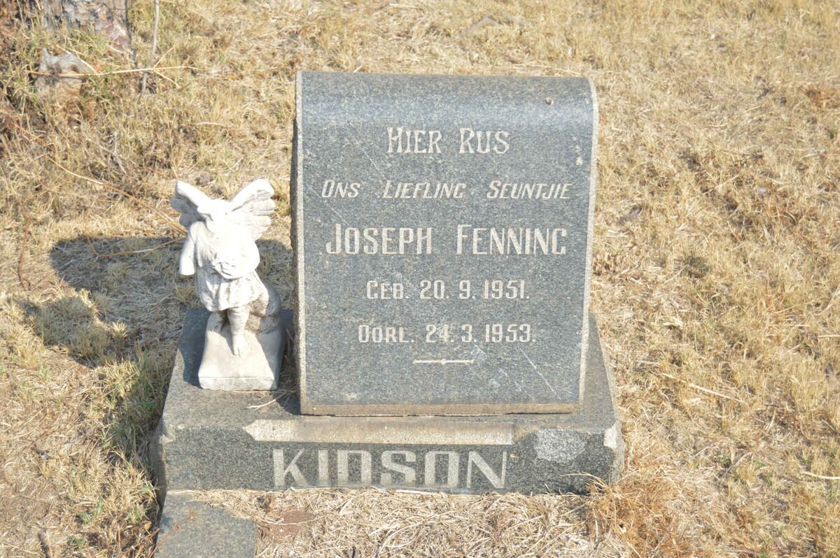 KIDSON Joseph Fenning 1951-1953