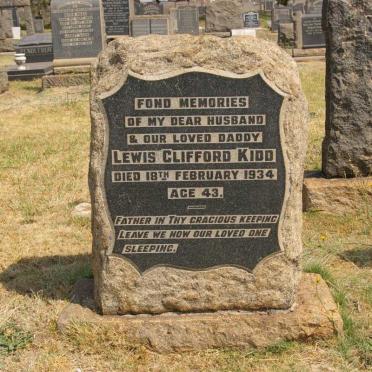 KIDD Lewis Clifford -1934