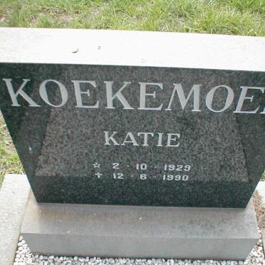 KOEKEMOER Katie 1929-1990