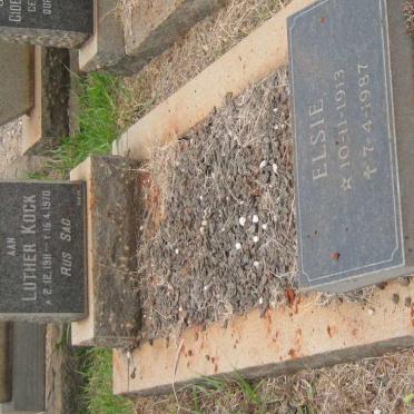 KOCK Luther 1911-1970 &amp; Elsie 1913-1987