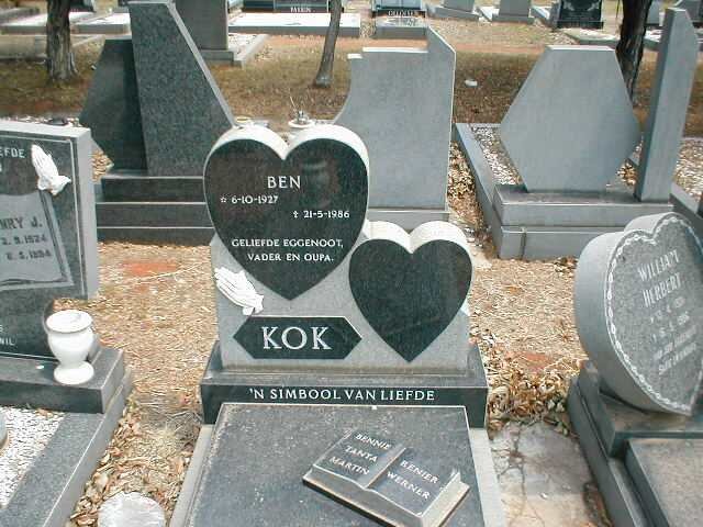 KOK Ben 1927-1986