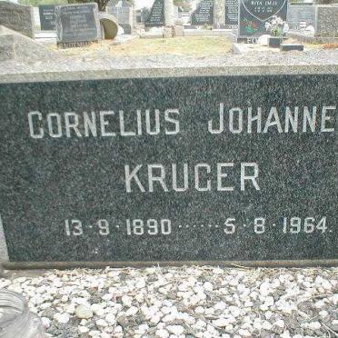 KRUGER Cornelius Johannes 1890-1964