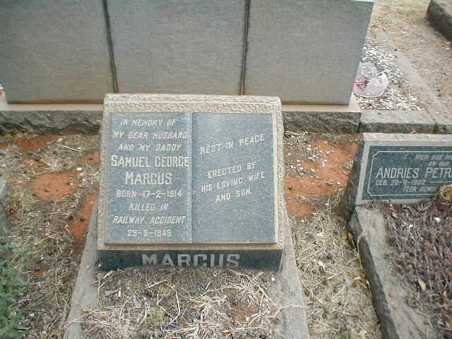 MARCUS Samuel George 1914-1949