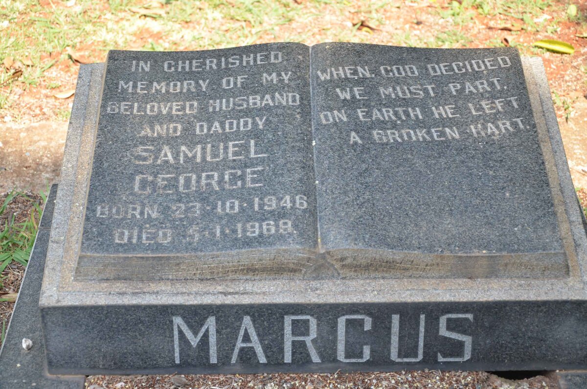 MARCUS Samuel George 1946-1969