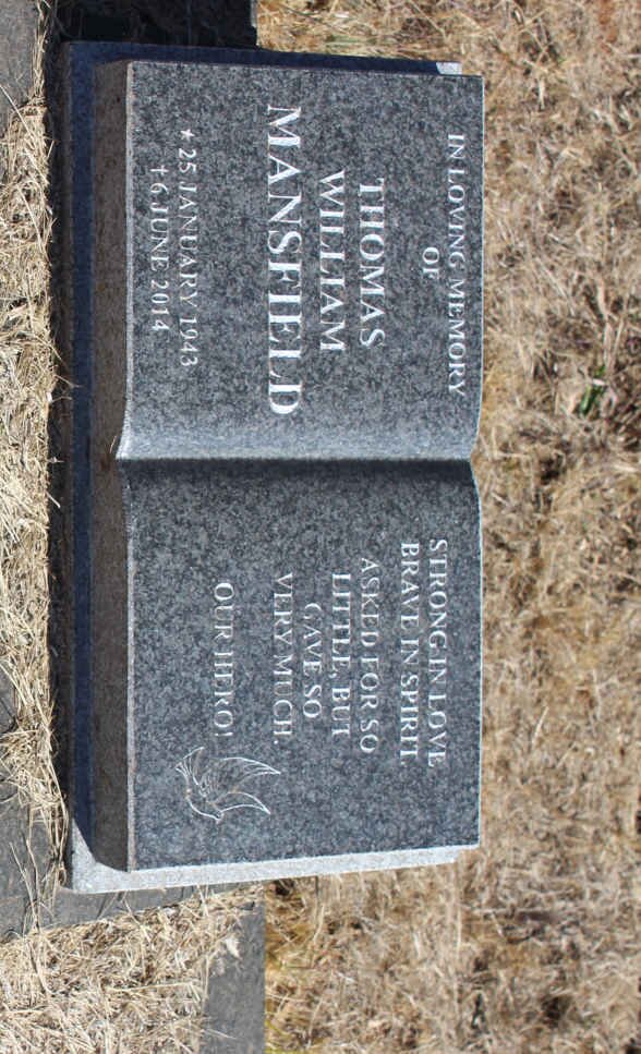 MANSFIELD Thomas William 1943-2014