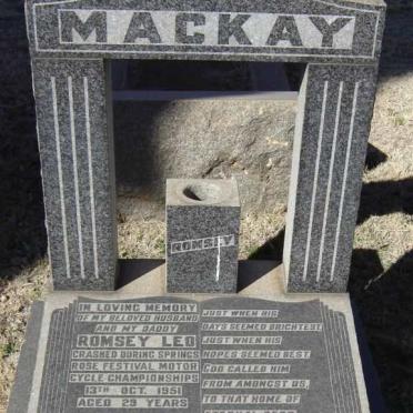 MACKAY Romsey Leo -1951