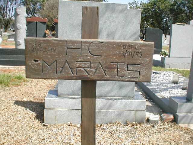 MARAIS H.C. 1939-1999
