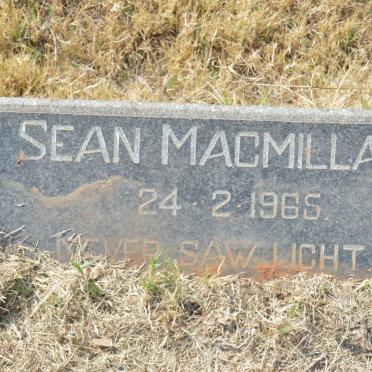MACMILLAN Sean -1965