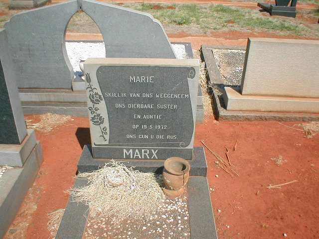 MARX Marie -1972
