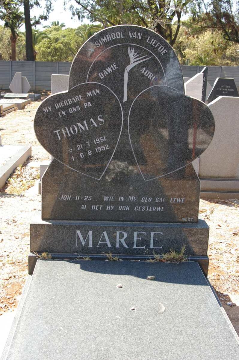 MAREE Thomas 1951-1992