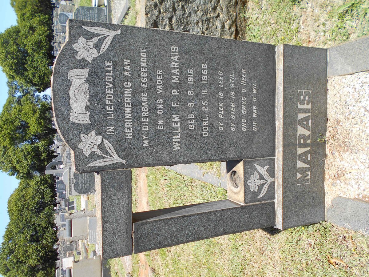 MARAIS Willem F.P. 1915-1956