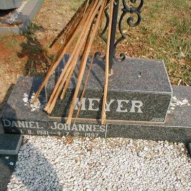 MEYER Daniël Johannes 1941-1997