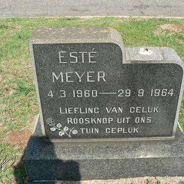 MEYER Esté 1960-1964
