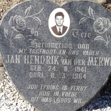 MERWE Jan Hendrik, van der 1941-1964