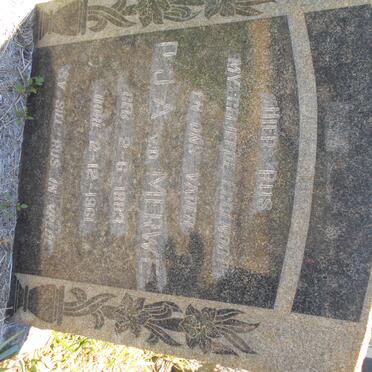 MERWE P.J.A., v.d. 1883-1961