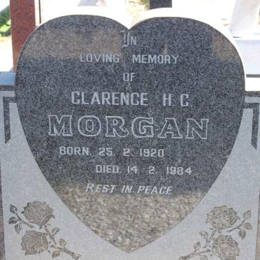 MORGAN Clarence H.C. 1920-1984