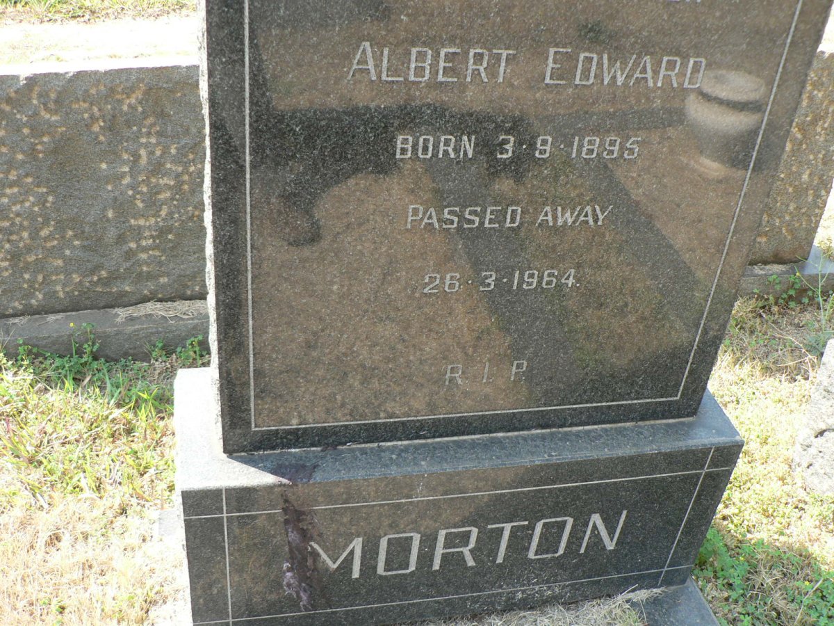 MORTON Albert Edward 1895-1964