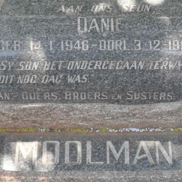 MOOLMAN Danie 1946-1963