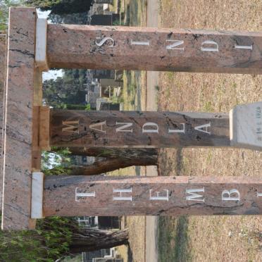 MTSWENI Thembi Mandla Sindi 1926-1996