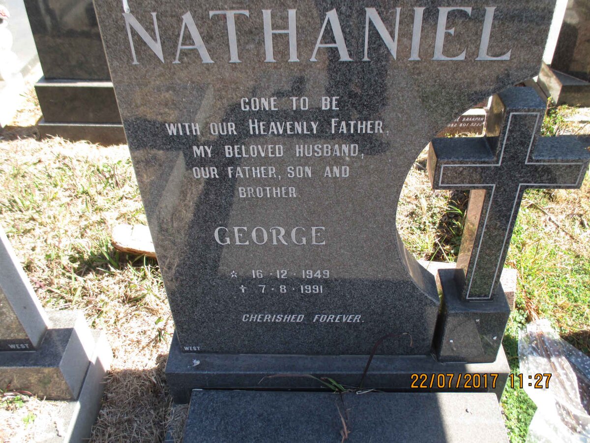 NATHANIEL George 1949-1991