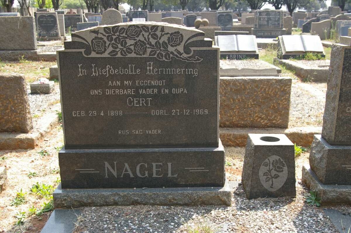 NAGEL Gert 1898-1969