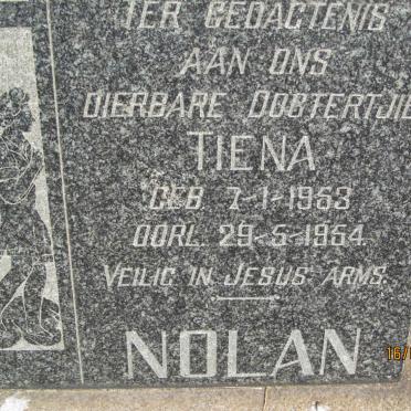 NOLAN Tiena 1953-1954