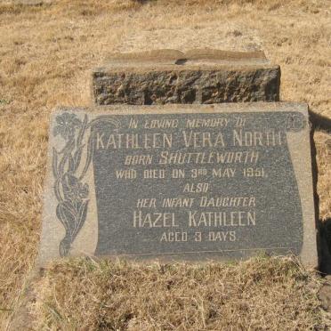 NORTH Kathleen Vera nee SHUTTLEWORTH -1951 :: NORTH Hazel Kathleen