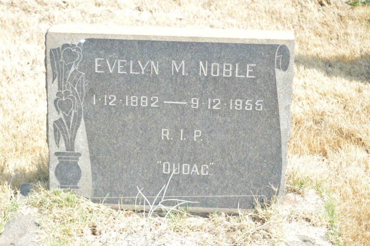 NOBLE Evelyn M. 1882-1955