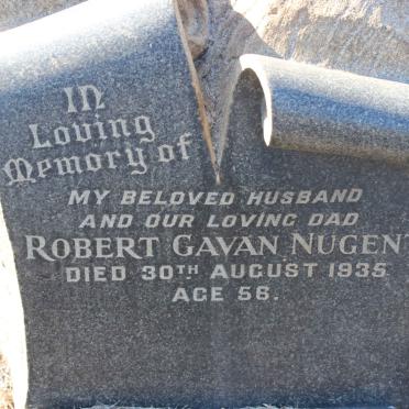 NUGENT Robert Gavan -1935