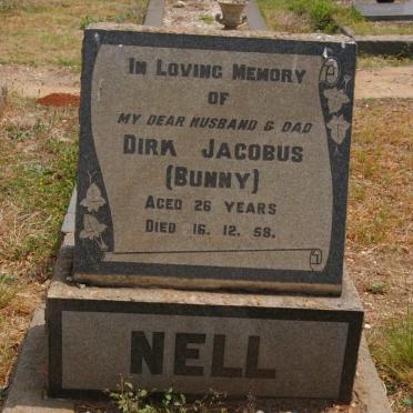 NELL Dirk Jacobus -1958