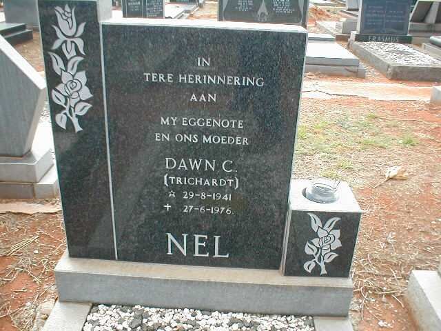 NEL Dawn C. nee TRICHARDT 1941-1976