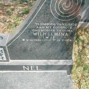 NEL W.J. 1922-1974