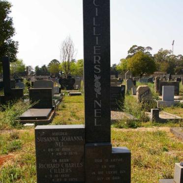 NEL Susanna Johanna 1906-1978 :: CILLIERS Richard Charles 1936-1975
